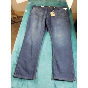 Rugby University Jeans Sz 48x30 Mens Blue Stretch Pants Denim Straight NWT